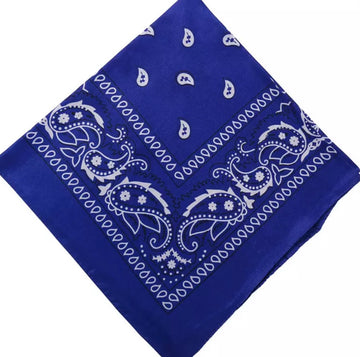 Royal Blue Head Scarf